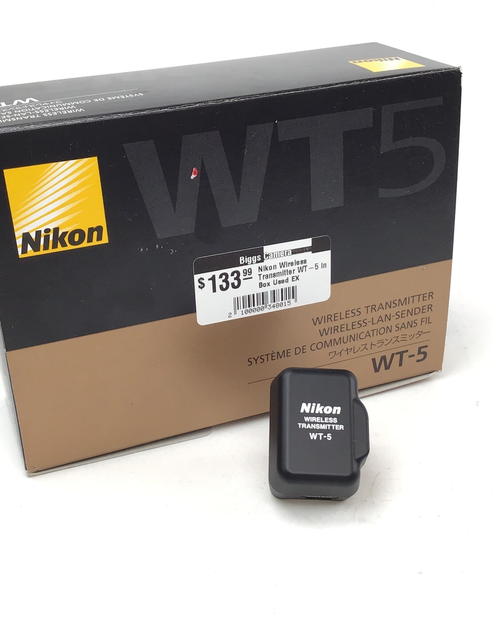 NIKON Nikon Wireless Transmitter WT-5 in Box Used EX