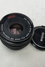 Konica Konica Hexanon AR 40mm f1.8 Lens Used Good