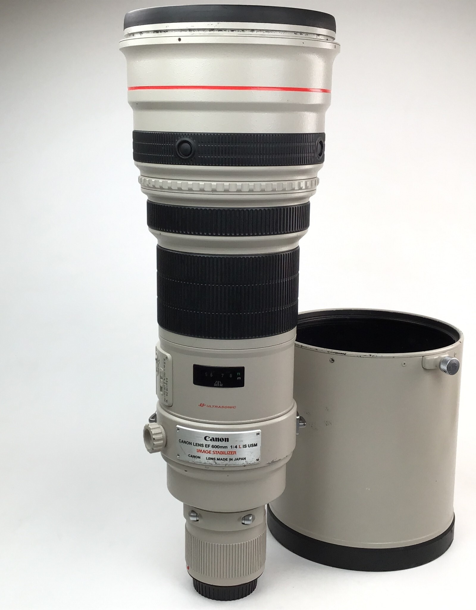 CANON Canon EF 600mm f4 L IS USM Lens  w/Case Used Fair