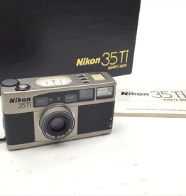 NIKON Nikon 35Ti Quartz Date Camera in Box Used EX