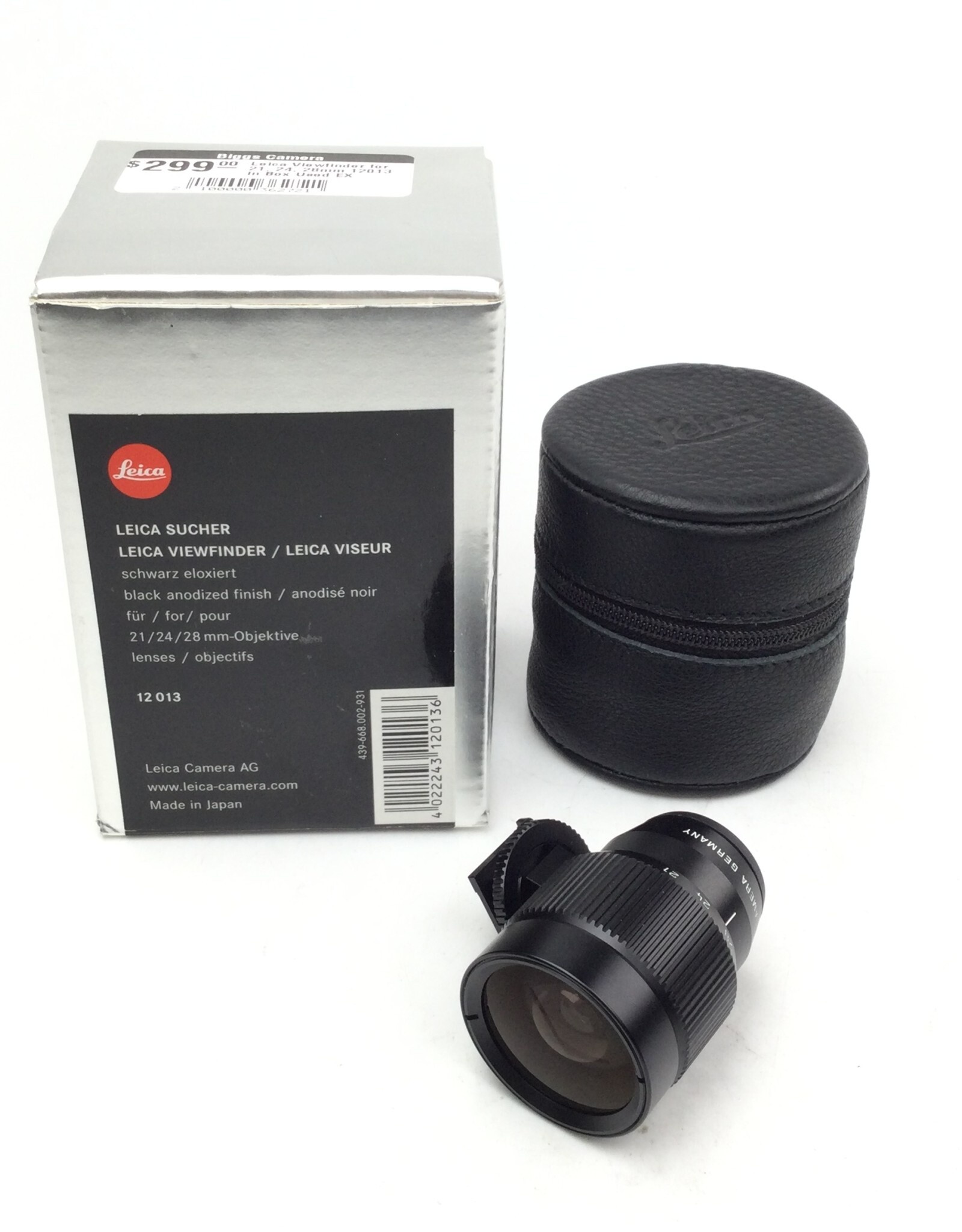 Leica Leica Viewfinder for 21, 24, 28mm 12013 in Box Used EX