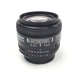 NIKON Nikon AF Nikkor 24mm f2.8 D Lens Used Good