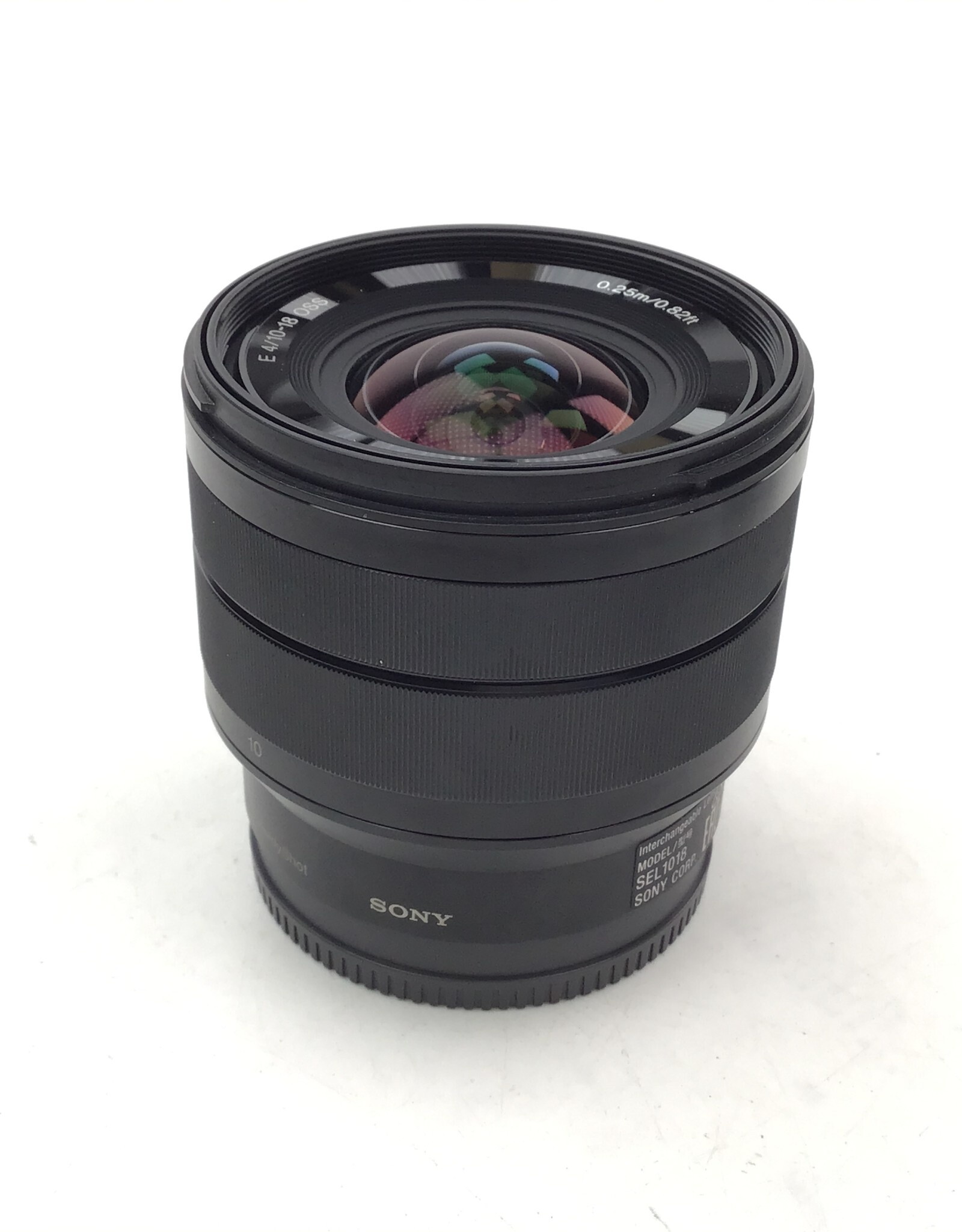 SONY Sony E 10-18mm f4 OSS Lens w/ Hood Used Good