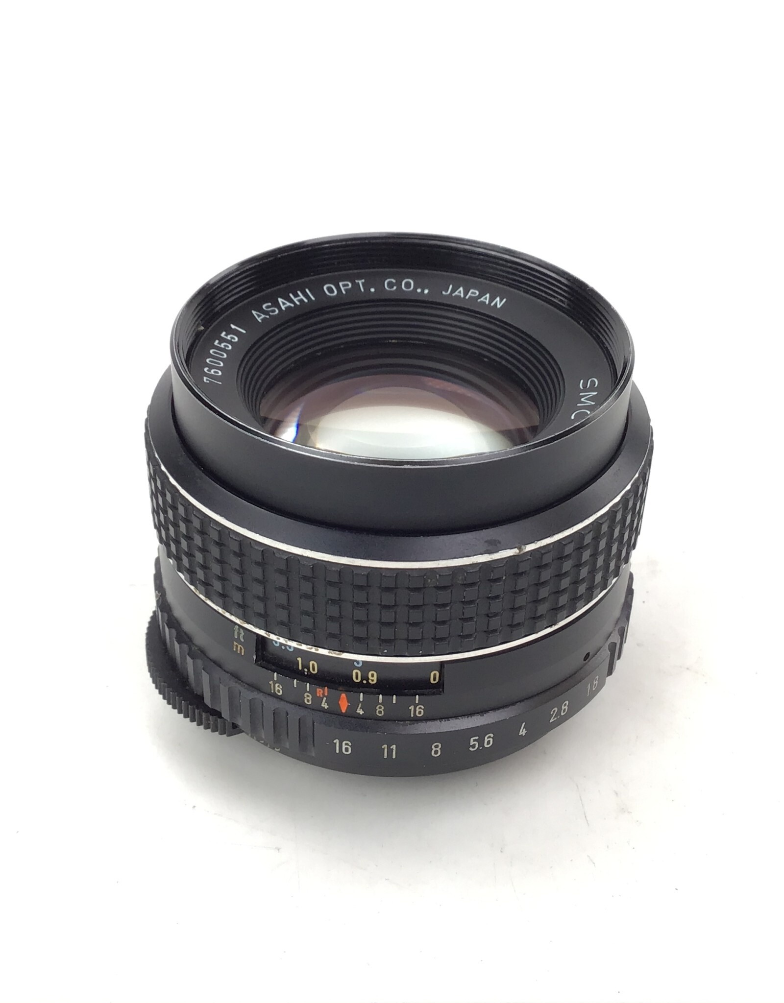 Pentax Pentax SMC Takumar 55mm f1.8 Screw Mount Lens Used Good