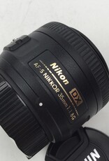 NIKON Nikon AF-S 35mm f1.8 DX Lens No Hood Used Good