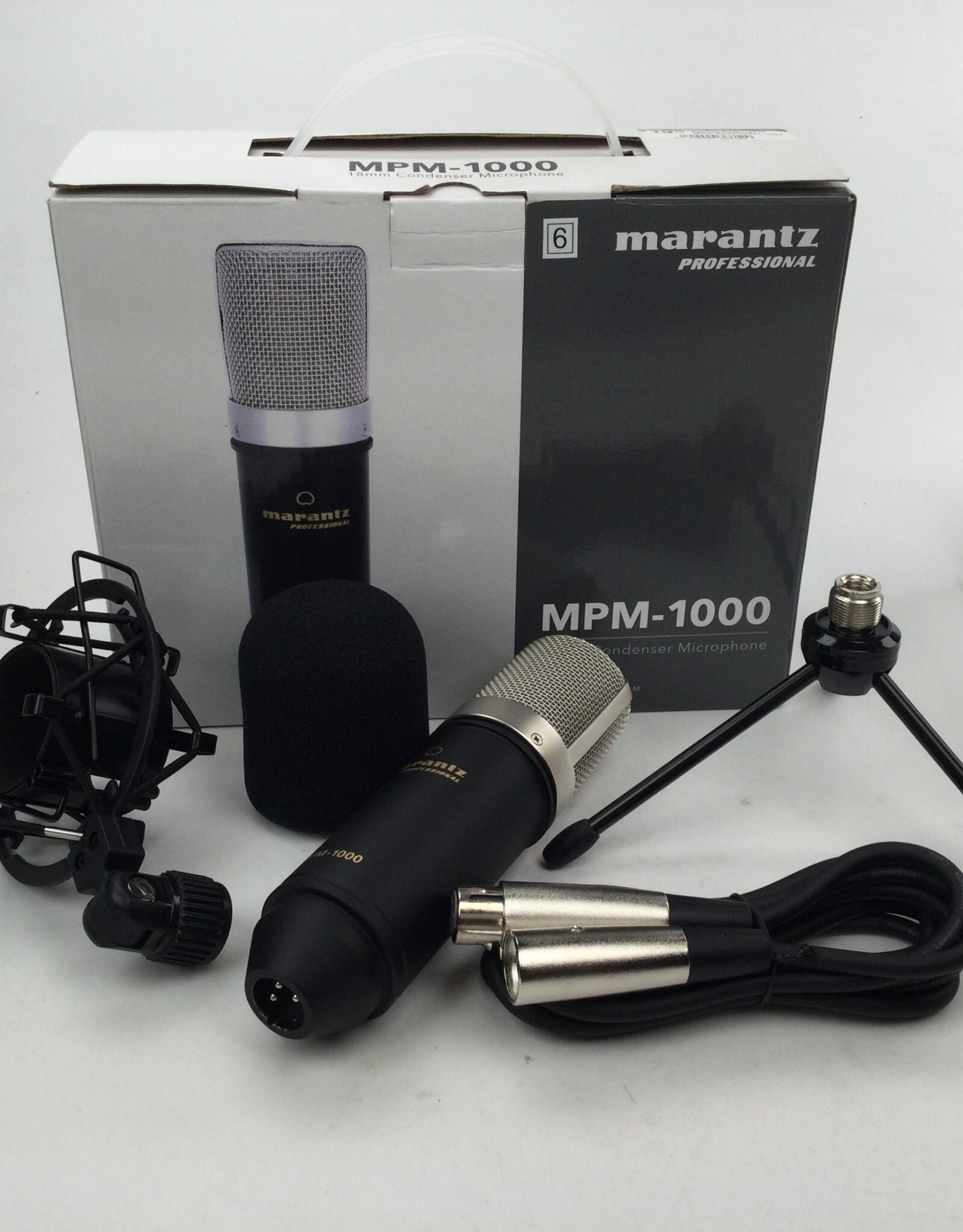 Marantz MPM-1000 18mm Condenser Microphone in box Used EX