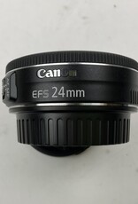 CANON Canon EFS 24mm f2.8 STM Lens in Box Used LN