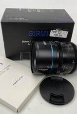 Sirui 50mm T2.9 1.6X Full Frame Anamorphic Lens for Canon RF in Box Used EX