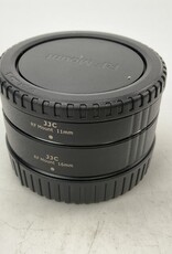 JJC Canon RF Mount Extension Tubes 11mm and 16mm Used EX