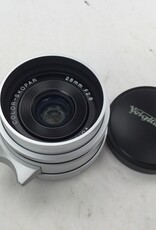 Voigtlander Voigtlander Color Skopar 28mm f2.8 Lens no rear Cap Used Good