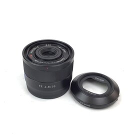 SONY Sony Zeiss Sonnar FE 35mm f2.8 ZA w/ Hood Lens Used Good