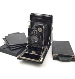 Karvee Folding Film Camera w/ Holders Used Disp