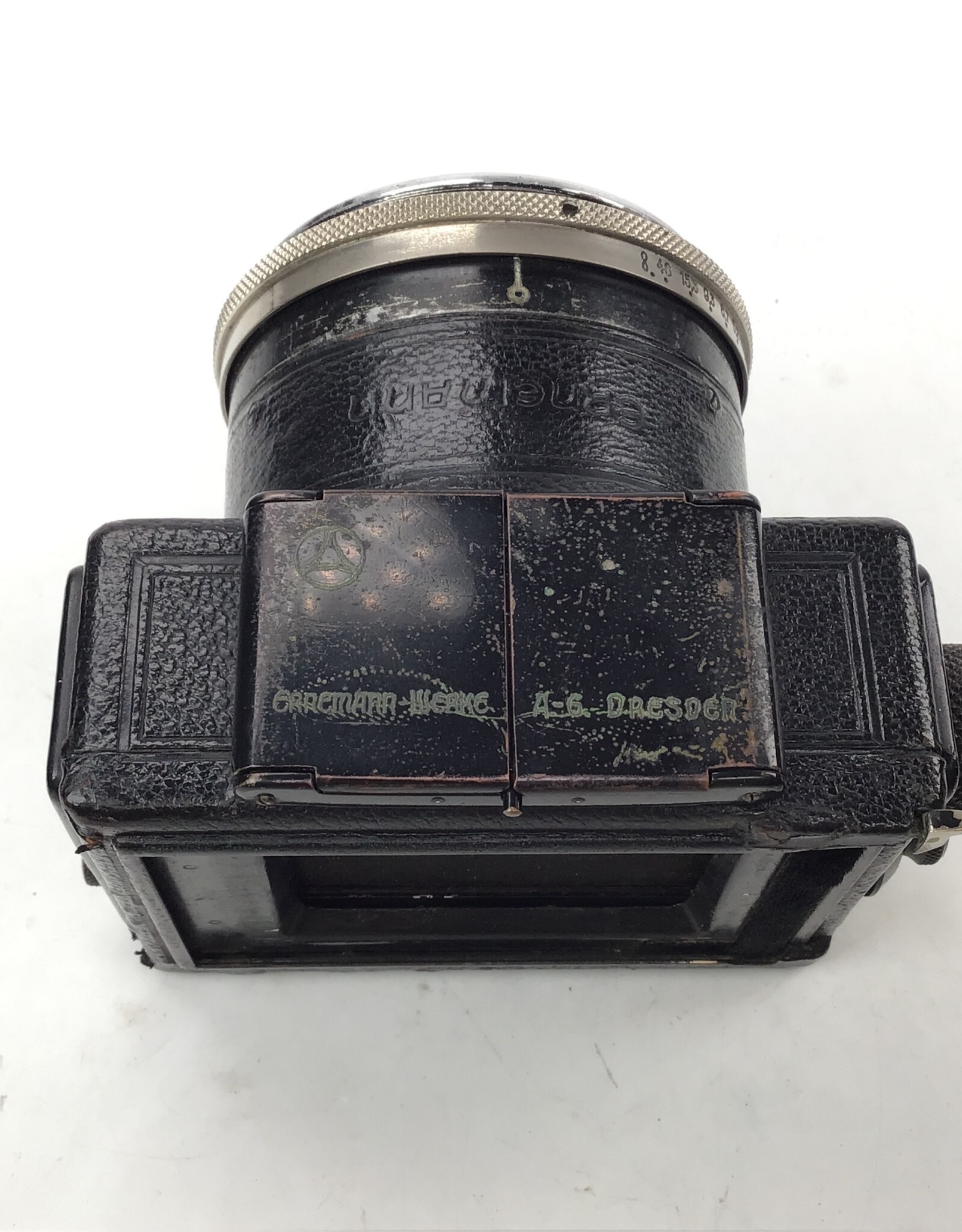 Ernemann Ermanox Camera w/ 10cm f2 Outfit Used Disp