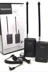 Saramonic SR Wm4c Wireless Lavalier Microphone System in Box Used EX