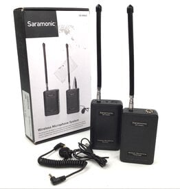 Saramonic SR Wm4c Wireless Lavalier Microphone System in Box Used EX