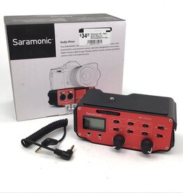 Saramonic SR-PAX2 Audio Mixer for Mirrorless/DSLR in Box Used EX