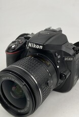 NIKON Nikon D5300 Camera w/ AF-P 18-55mm VR used Good