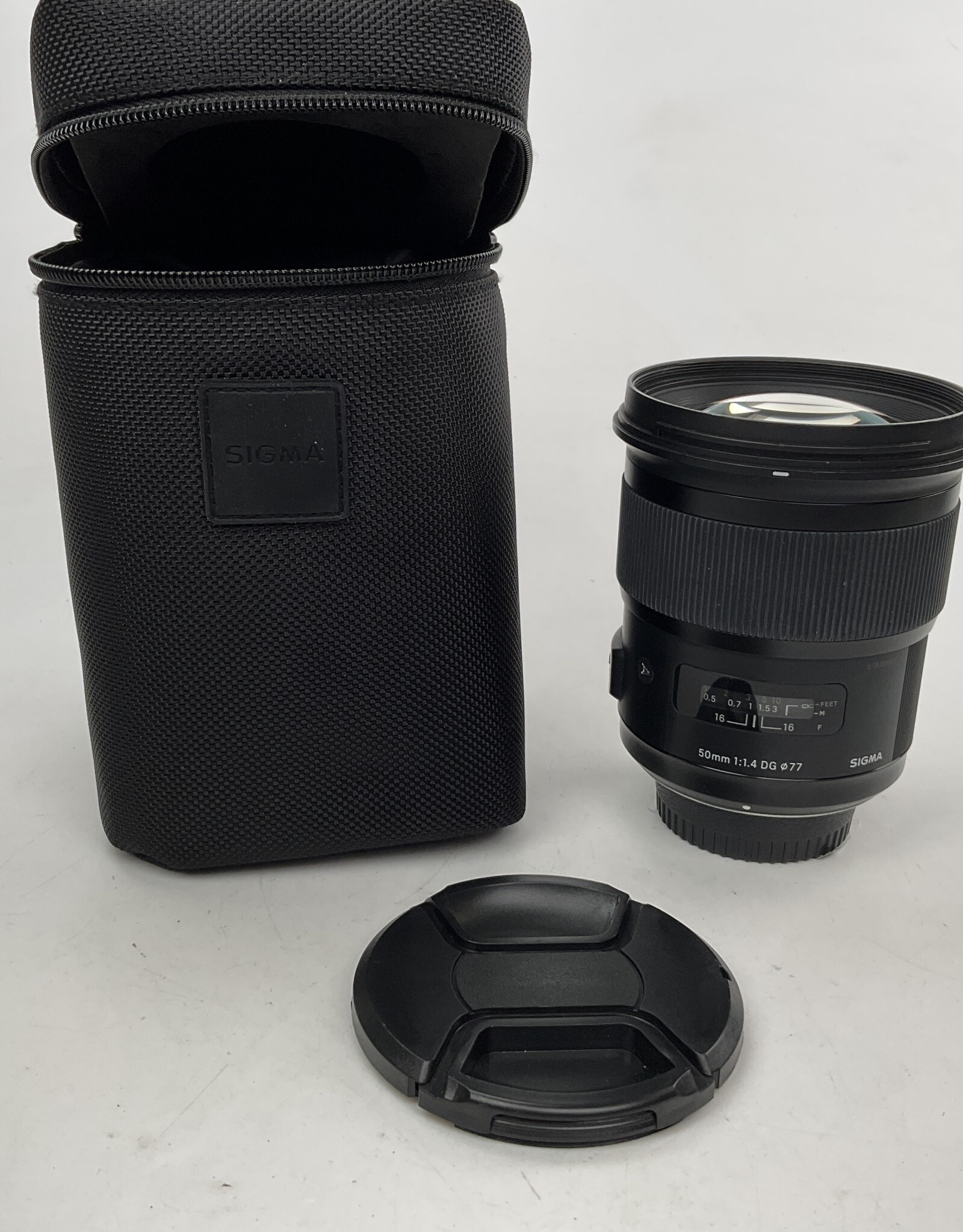 SIGMA Sigma 50mm f1.4 DG Art Lens for Nikon Used Good