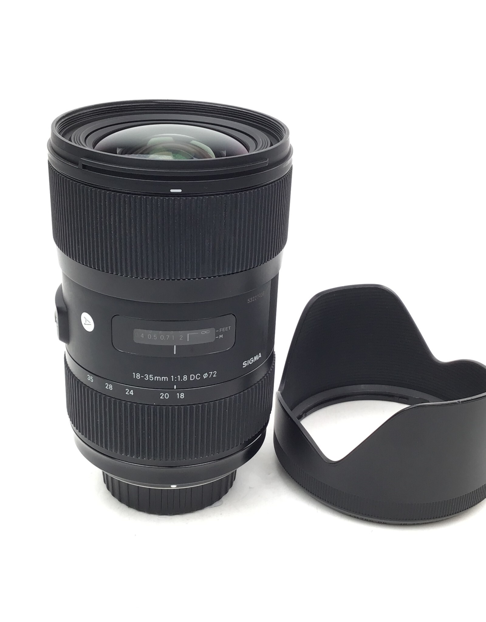 SIGMA Sigma Art 18-35mm f1.8 DC Lens for Nikon Used Good