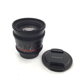 ROKINON Rokinon 50mm T1.5 AS Cinema Lens for Canon EF Used Good