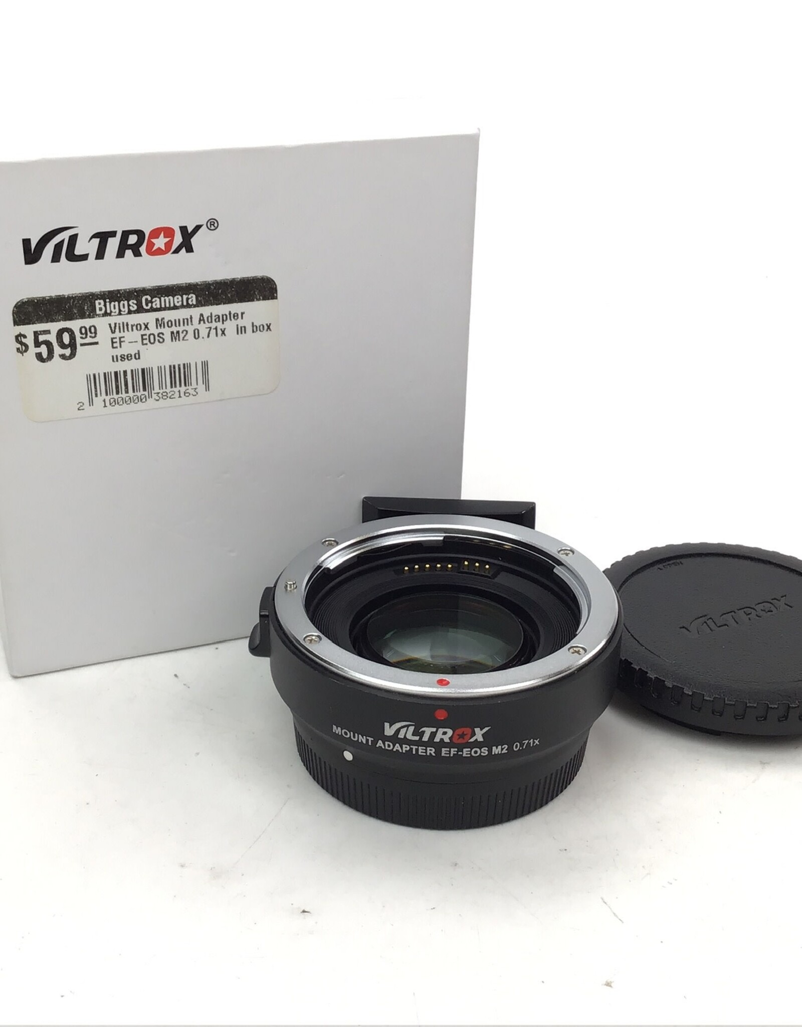 Viltrox Viltrox Mount Adapter EF-EFM 0.71x  in Box Used Good