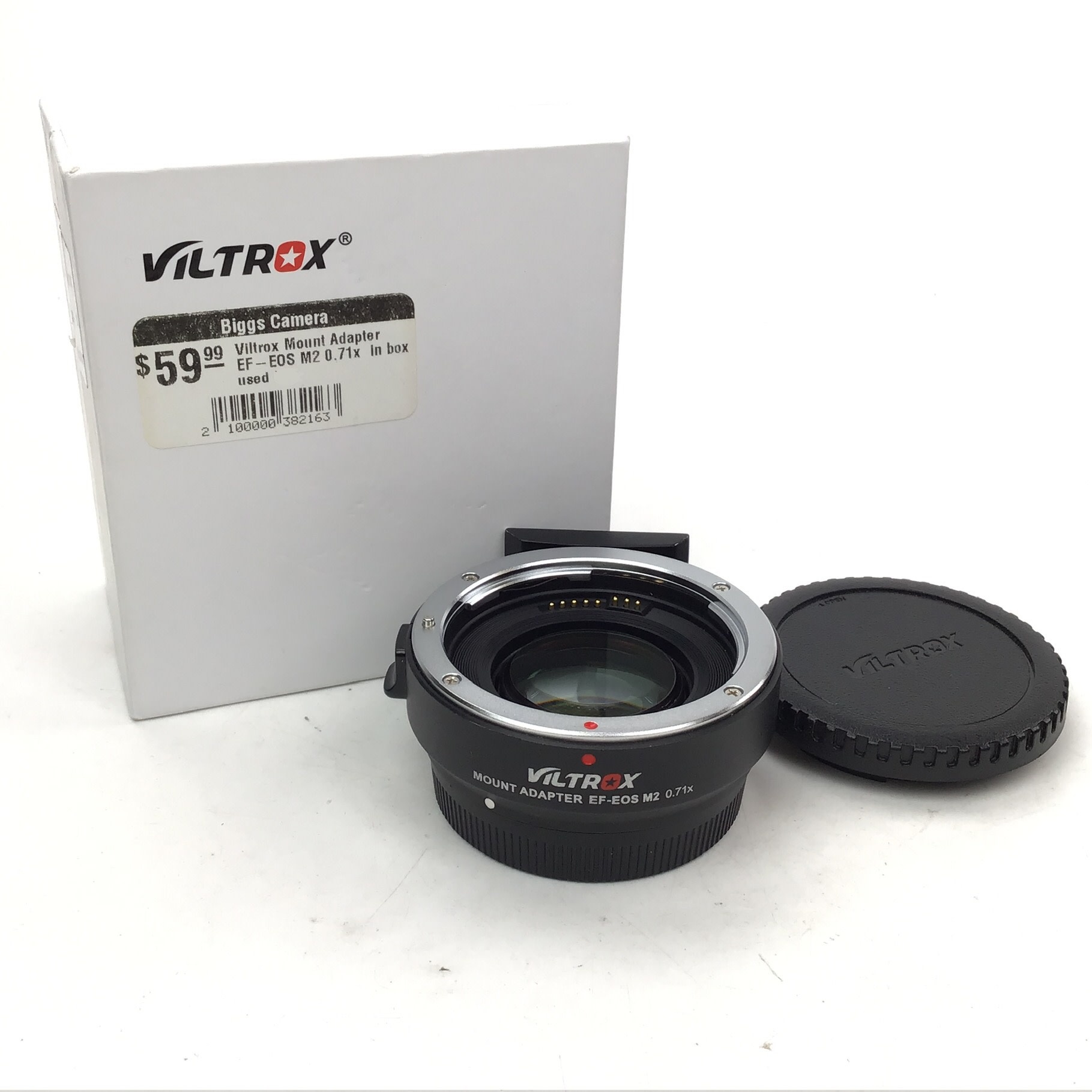 Viltrox Viltrox Mount Adapter EFEFM 0.71x in Box Used Good Biggs Camera