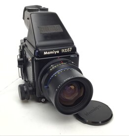 MAMIYA Mamiya RZ67 Pro II Camera w/ 220 Back, 50mm, AE Prism Used Good