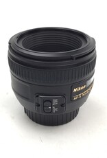 Nikon AF-S 50mm f1.4G Lens w/Hood Used Good