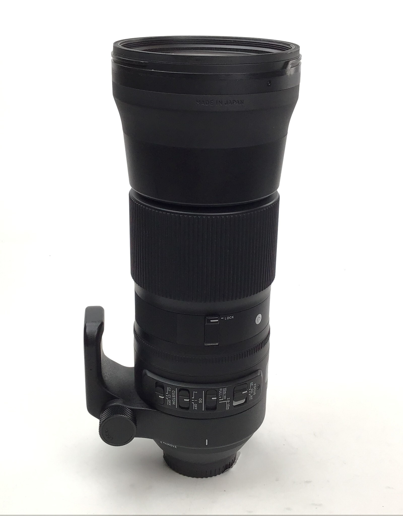 CANON Sigma 150-600mm f5-6.3 DG Contemporary Lens for Nikon Used Good