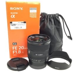 SONY Sony FE 20mm f1.8 G Lens in Box Used EX