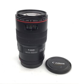 CANON Canon Macro EF 100mm f2.8 L IS USM Lens Used Good