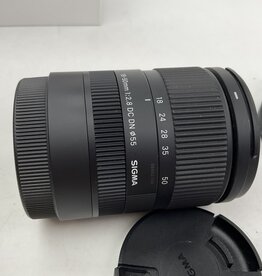 SIGMA Sigma Contemporary 18-50mm f2.8 DC DN Lens in Box for Sony E Used EX