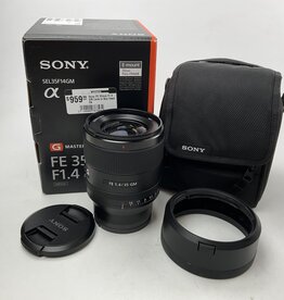 SONY Sony FE 35mm f1.4 GM Lens in Box Used EX