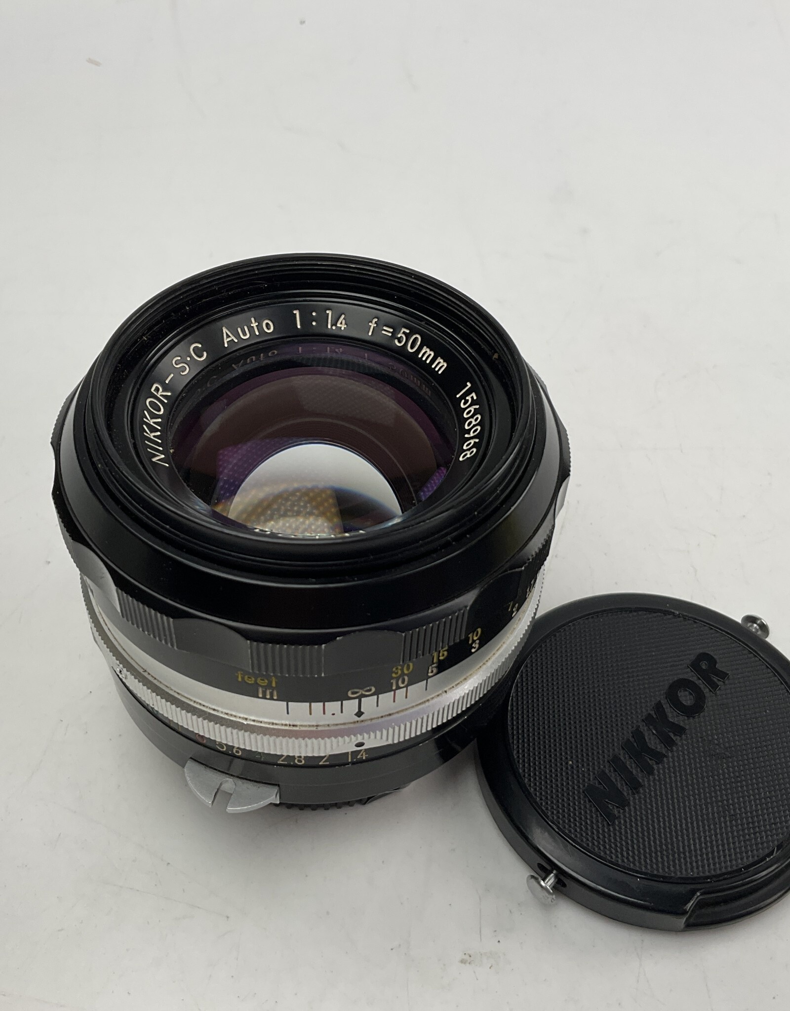 NIKON Nikon Nikkor SC 50mm f1.4 Non AI Lens Used Good