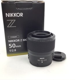 NIKON Nikon Nikkor Z MC 50mm f2.8 Lens in Box Used EX