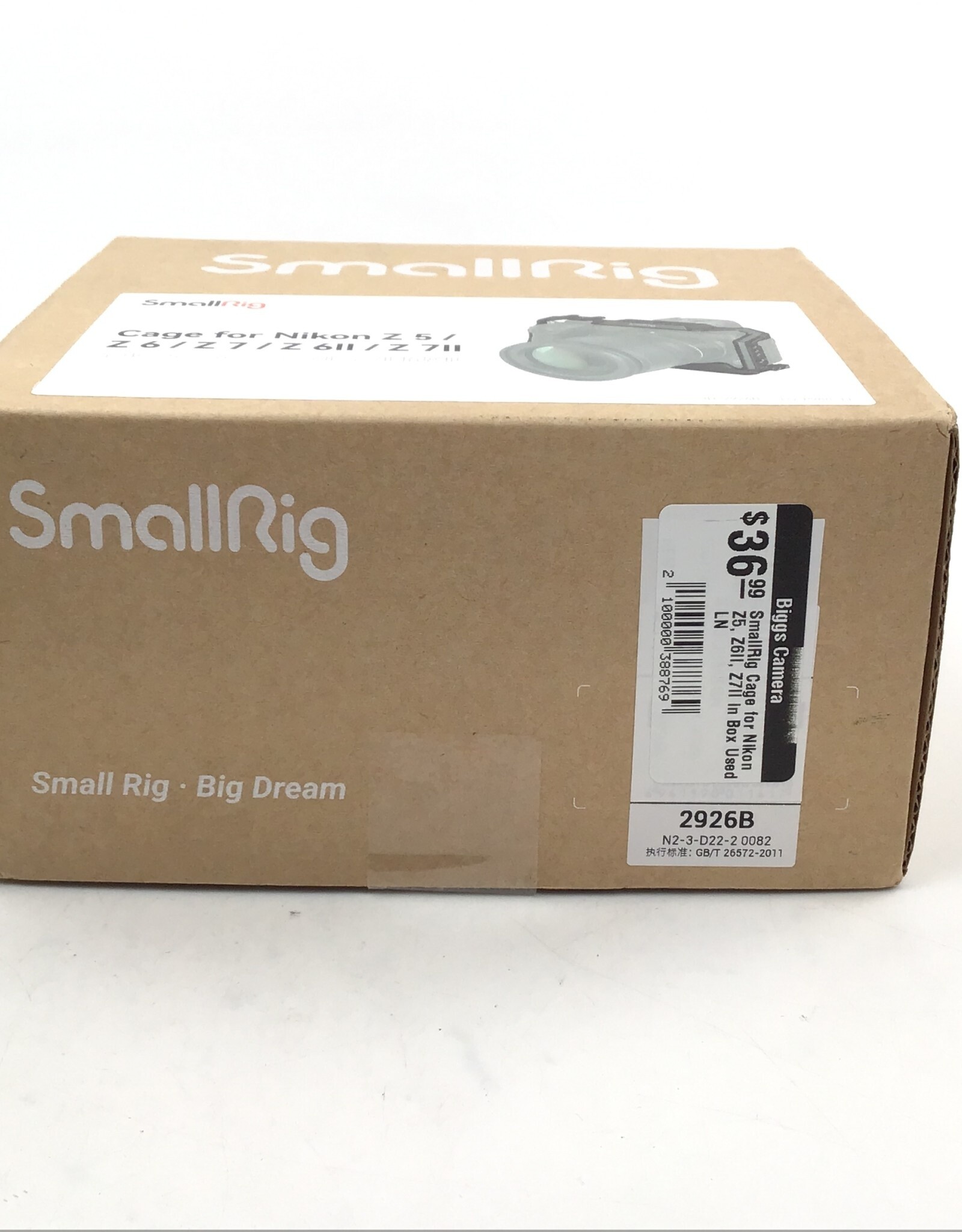 SmallRig SmallRig Cage for Nikon Z5, Z6II, Z7II in Box Used LN