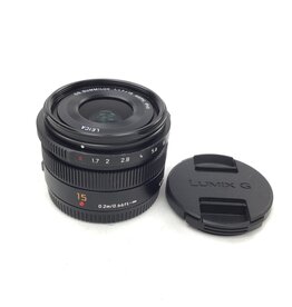 Leica Panasonic Leica DG Summilux 15mm f1.7 ASPH MFT Lens Used ...