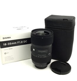 SIGMA Sigma Art 18-35mm f1.8 DC Lens for Nikon in Box Used Good