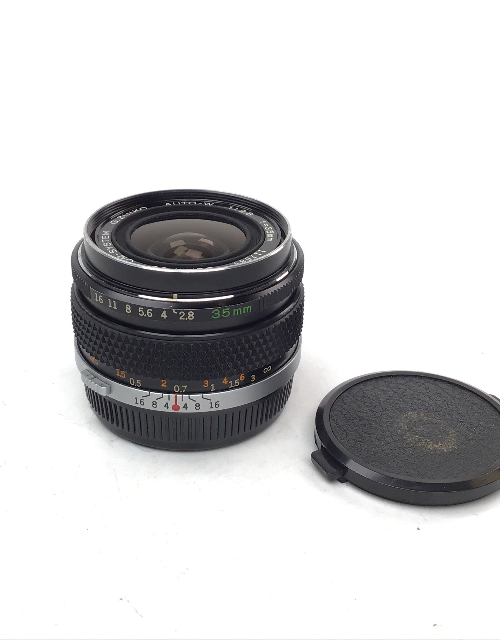 OLYMPUS Olympus OM Auto-W 35mm f2.8 Lens Used Good