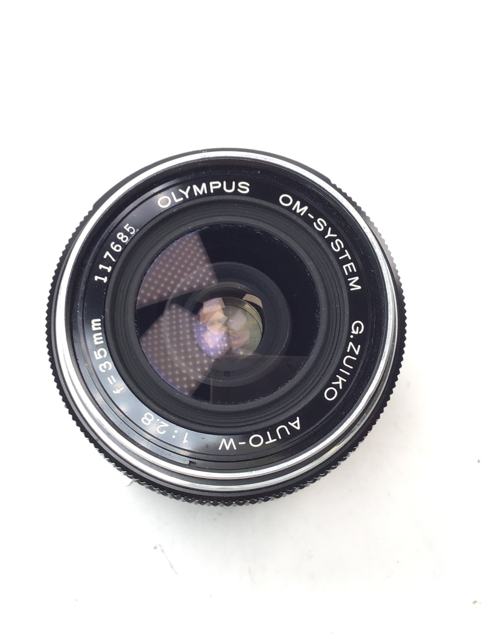 OLYMPUS Olympus OM Auto-W 35mm f2.8 Lens Used Good