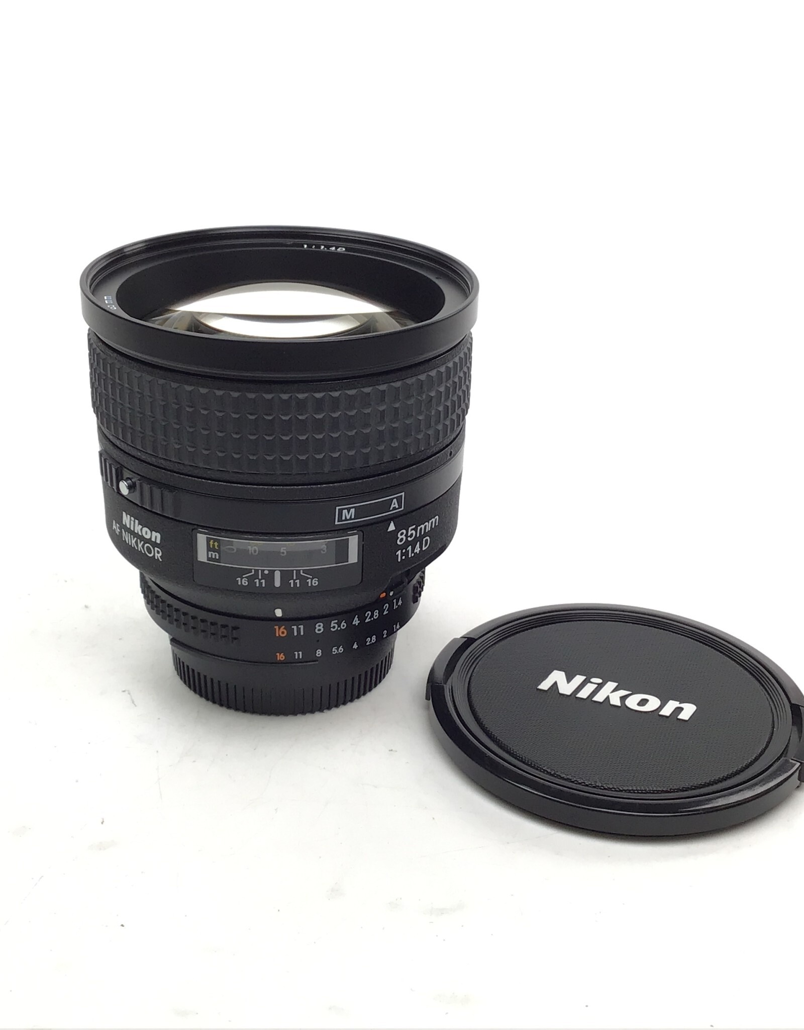 Nikon AF Nikkor 85mm f1.4D Lens Used Good - Biggs Camera