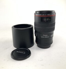 CANON Canon EF 100mm f2.8 L IS Macro Lens Used Fair