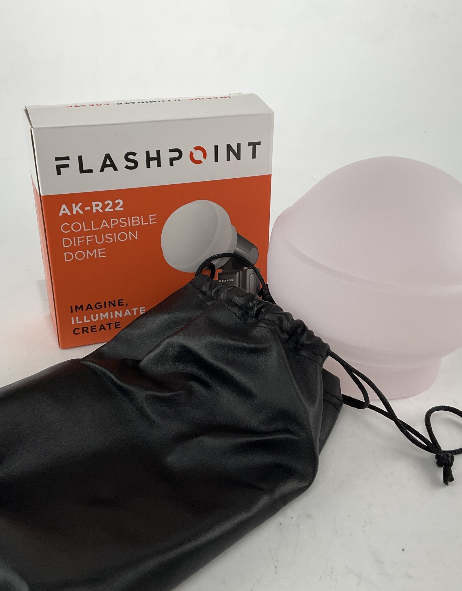 Flashpoint AKR22 Collapsible Diffusion Dome in Box Used EX Biggs Camera