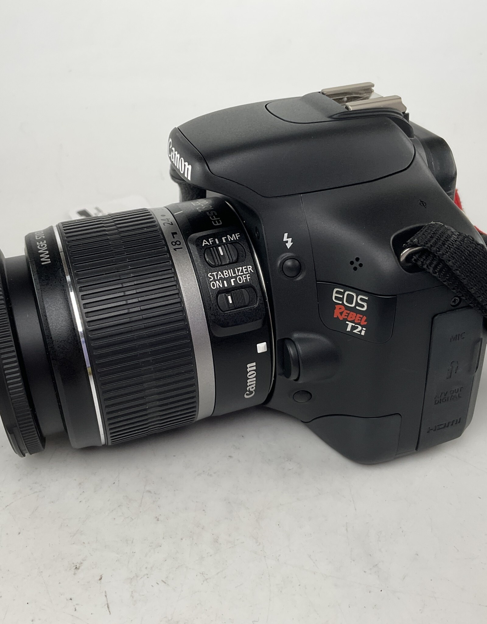 Canon Rebel T2i Camera w/ 1855mm IS Used Good Biggs Camera