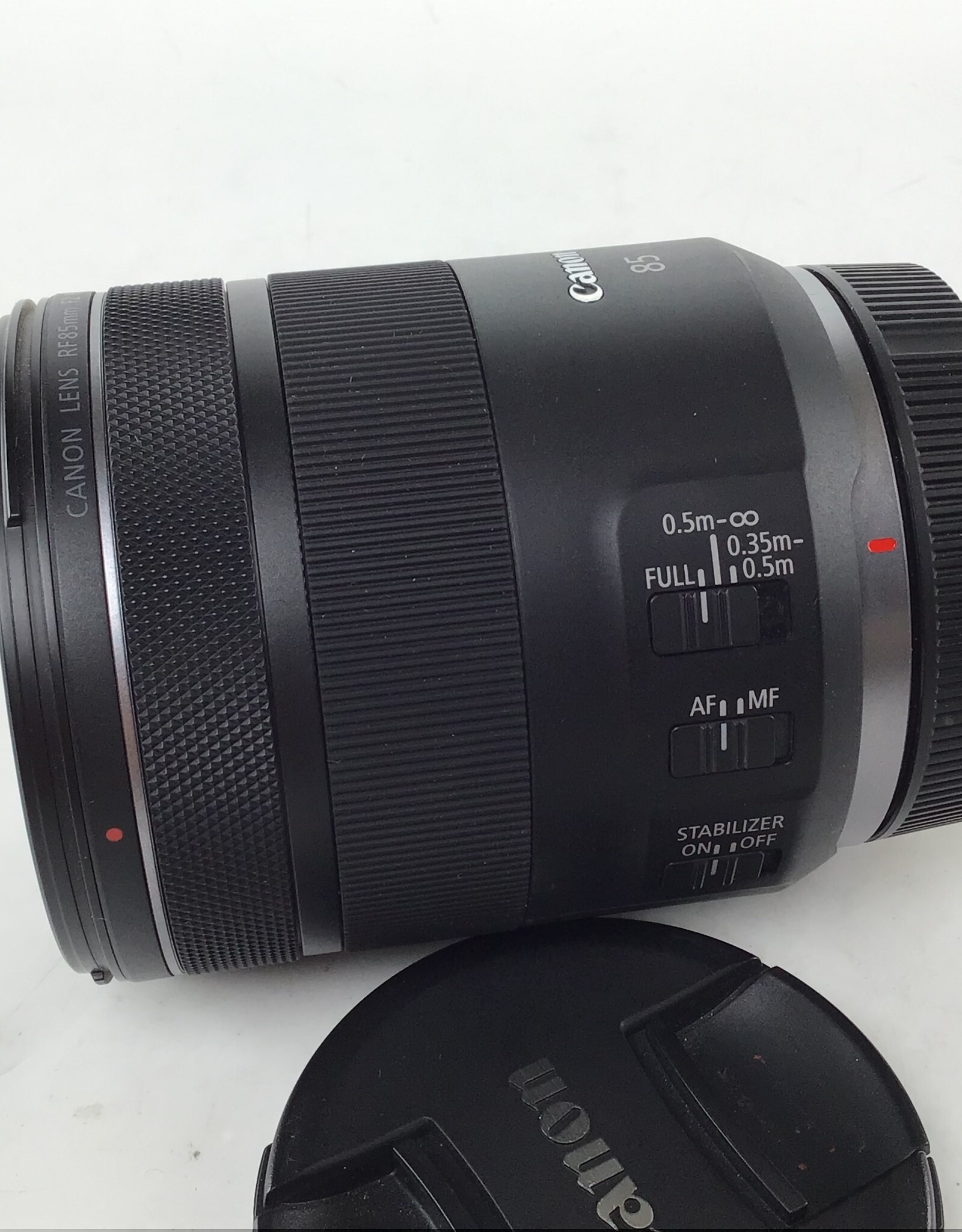 CANON Canon RF 85mm f2 Macro IS Lens Used Good Biggs Camera