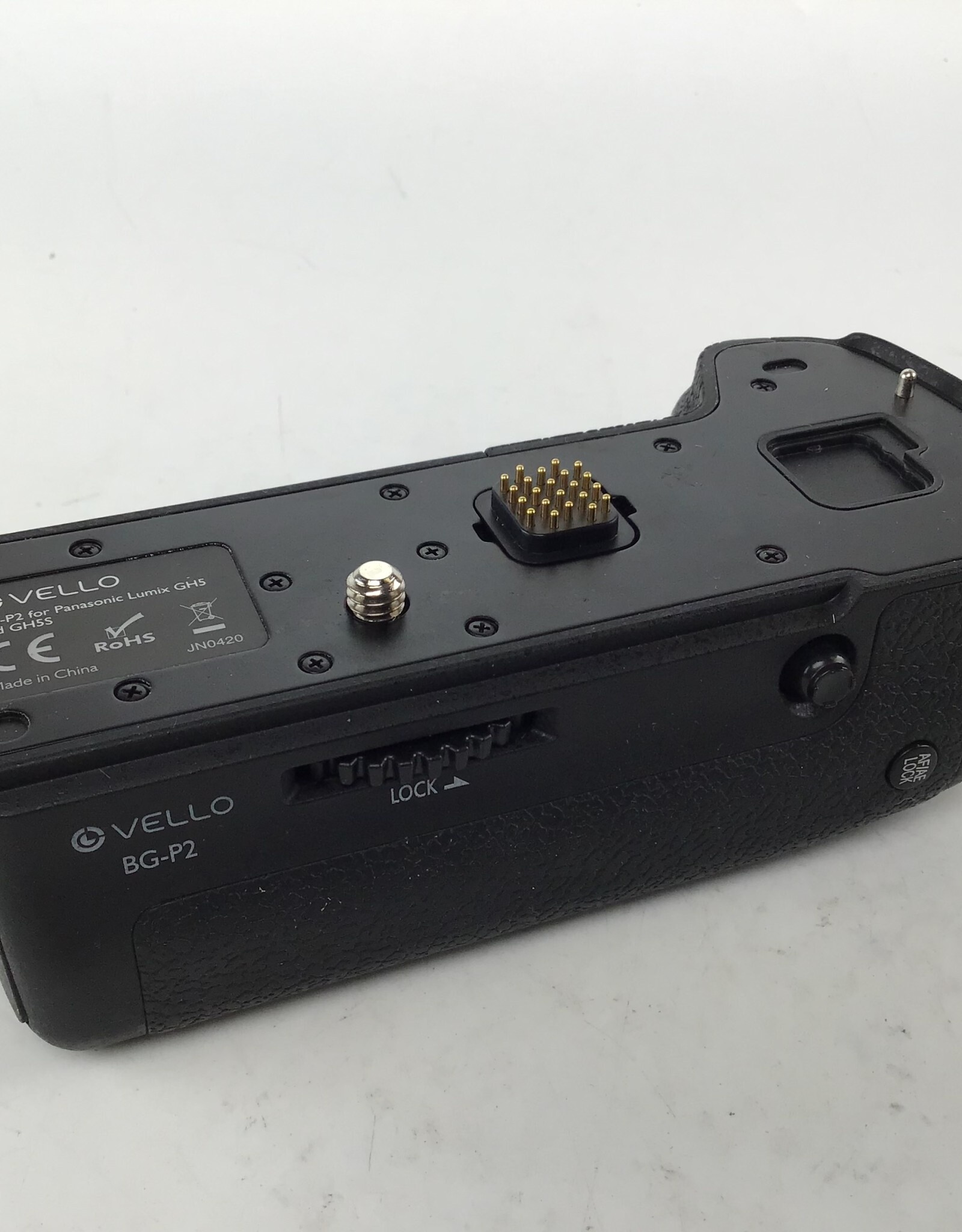 Vello BGP2 Battery Grip for Panasonic Lumix GH5 GH5S Used Good Biggs
