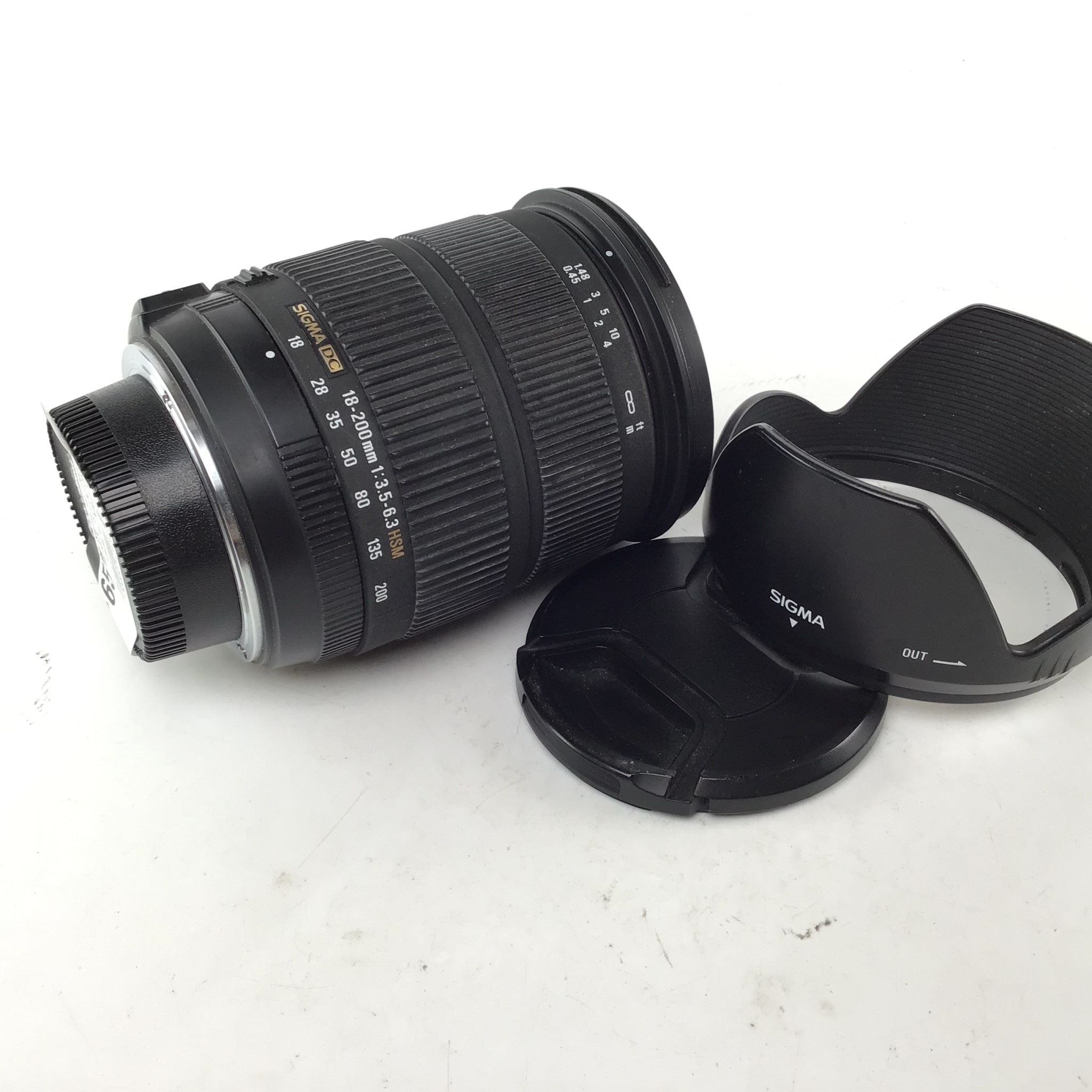 Sigma 18200mm f3.56.3 DC OS HSM Lens for Nikon Used Good Biggs Camera