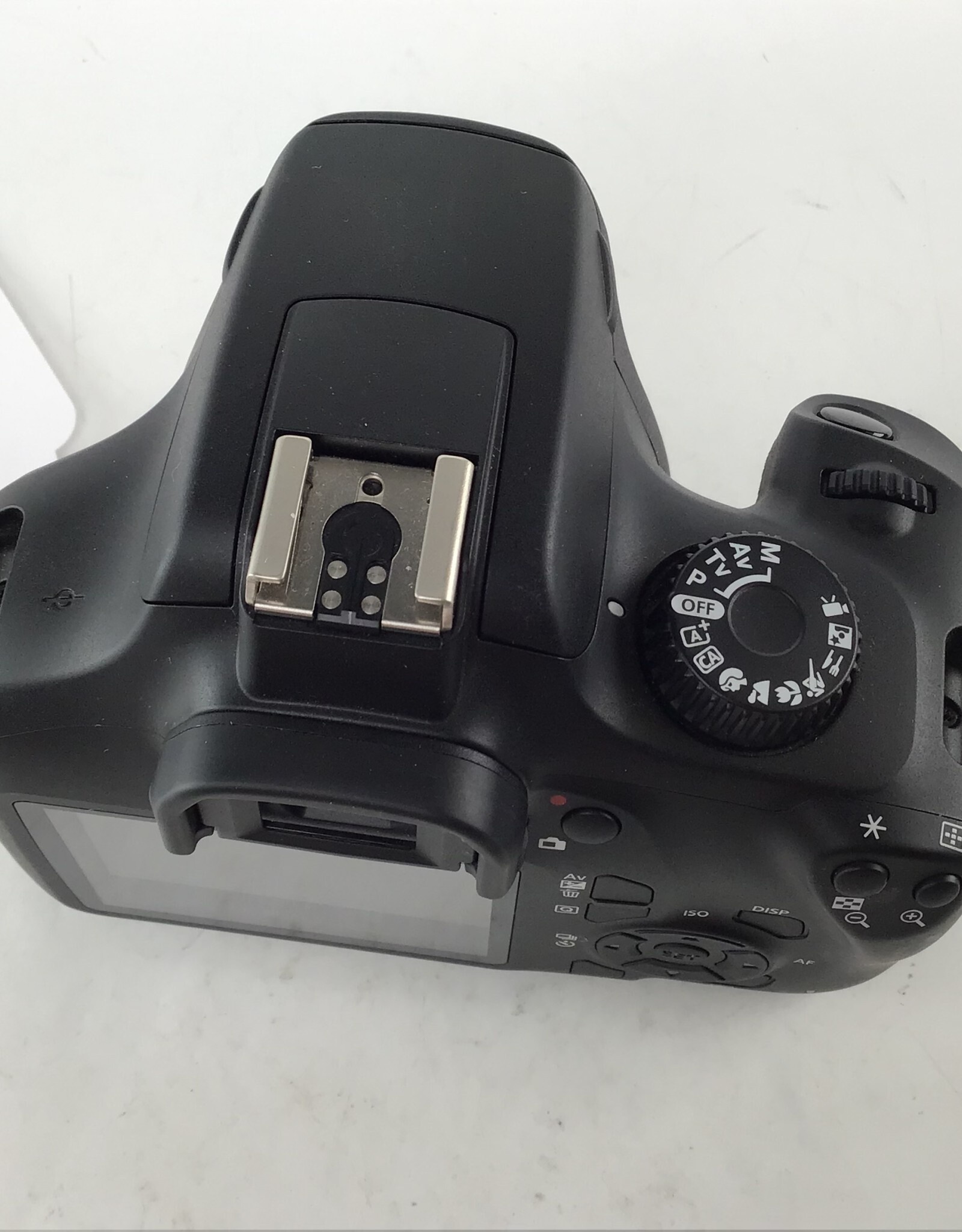 Canon EOS Rebel T100 Camera Body No Charger used EX Biggs Camera