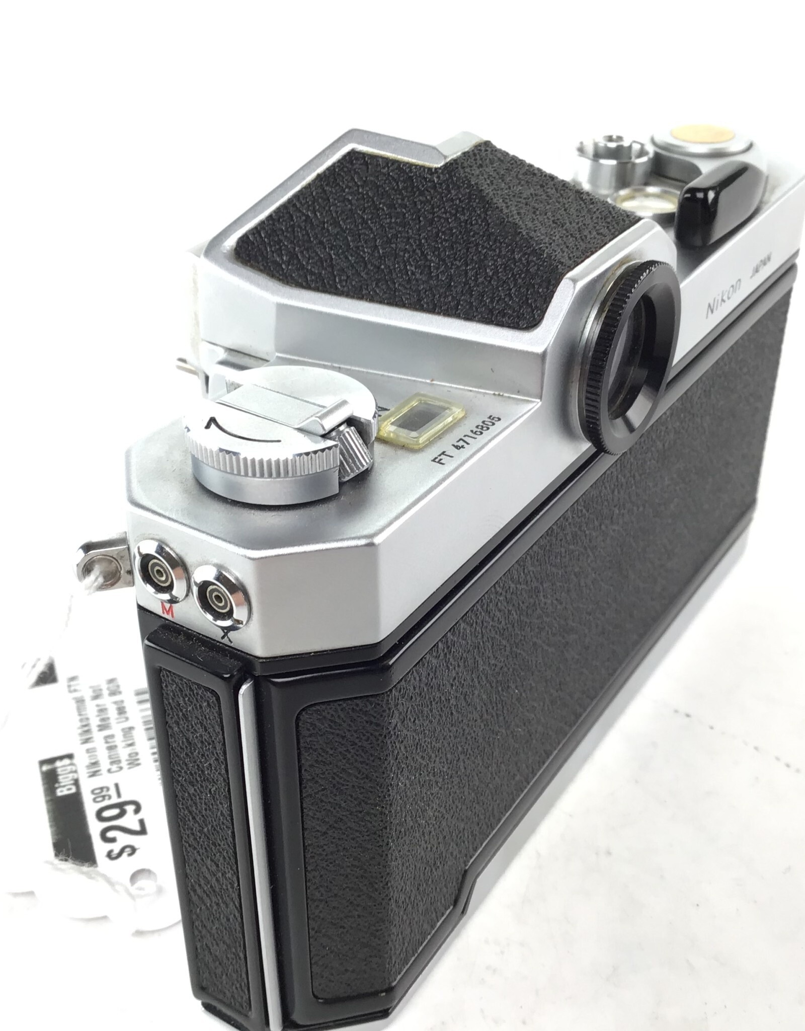 Nikon Nikkormat FTN Camera Meter Not Working Used BGN Biggs Camera