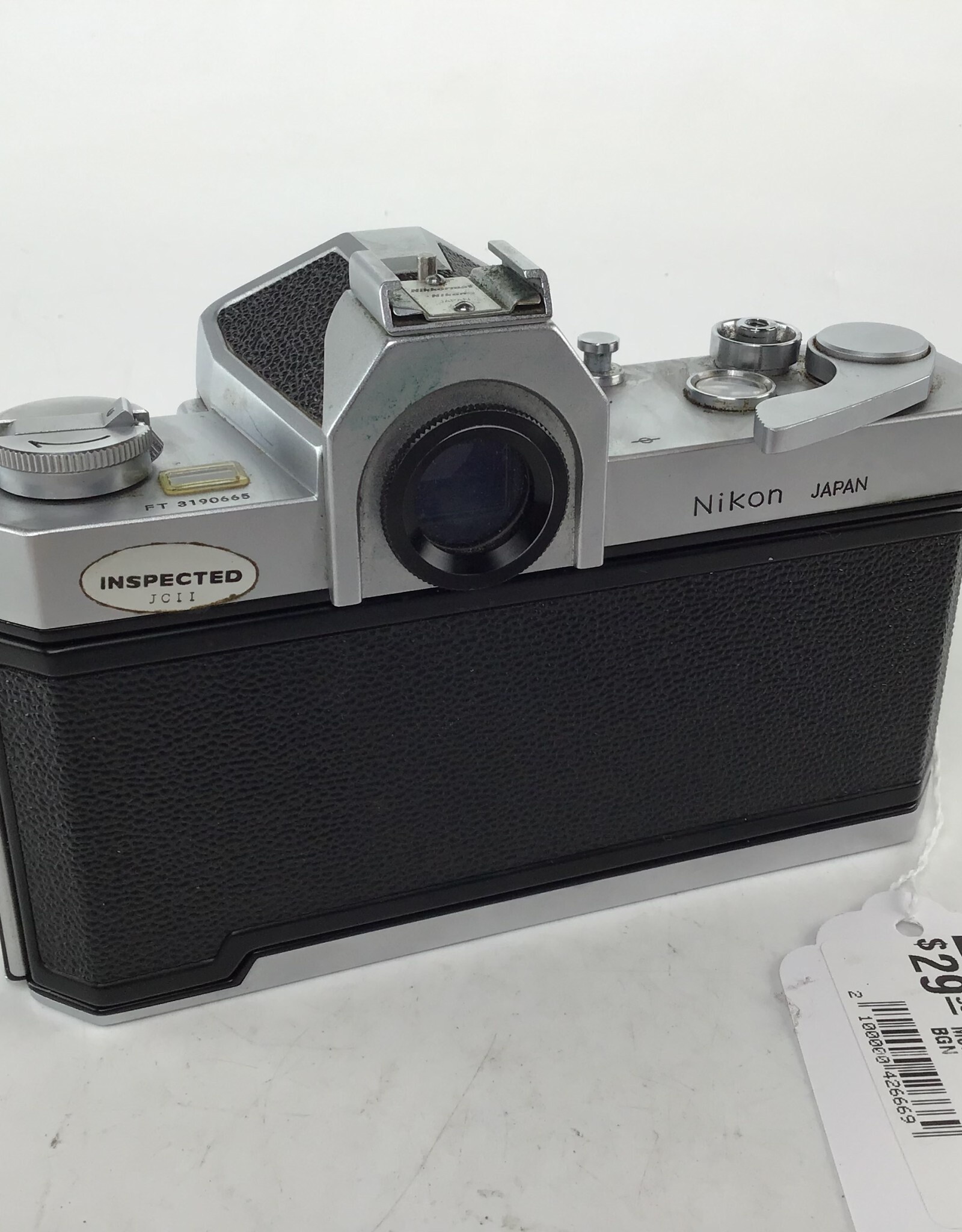 Nikon Nikomat FT Camera Meter Not Working Used BGN Biggs Camera